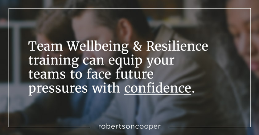 Team Resilience - Contact Us Now | Robertson Cooper